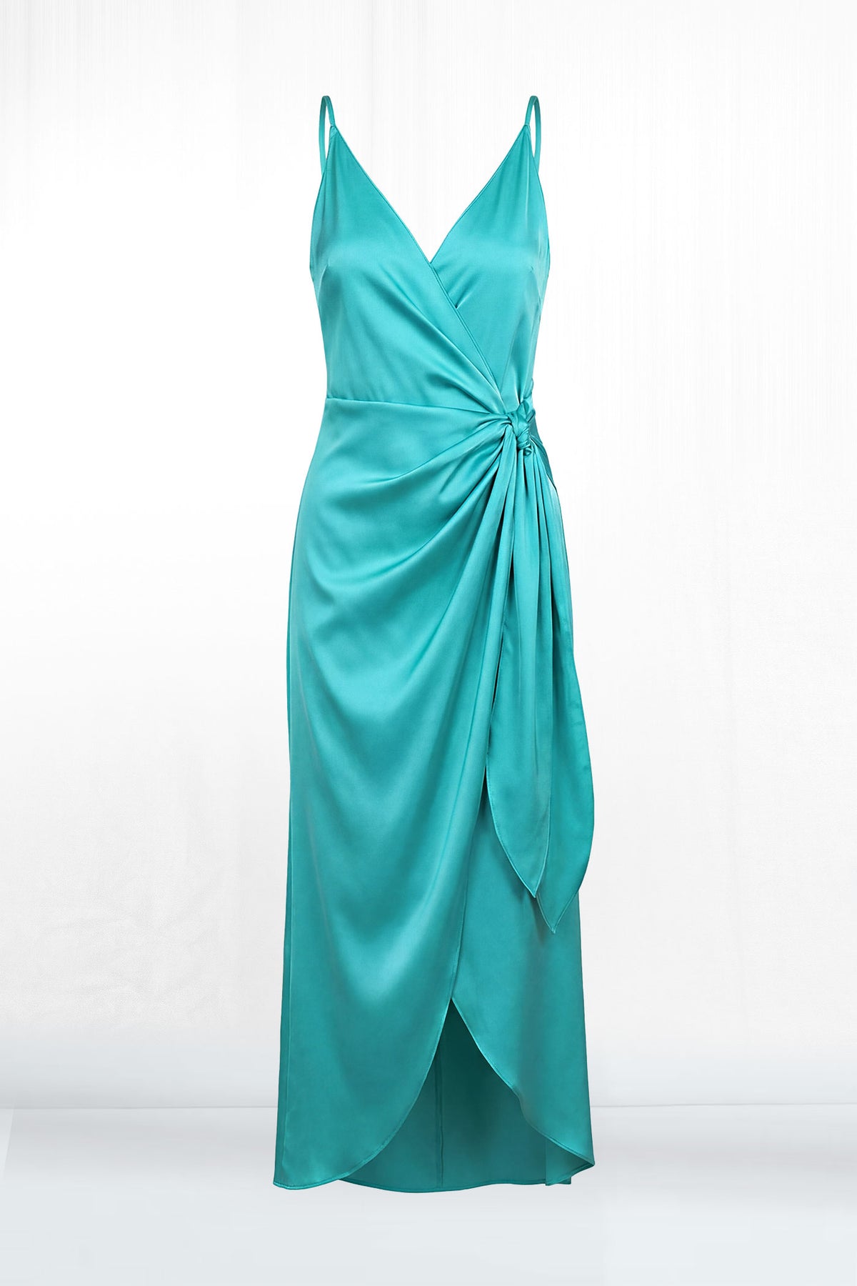 Kendall Strappy Wrap Up Midi Dress