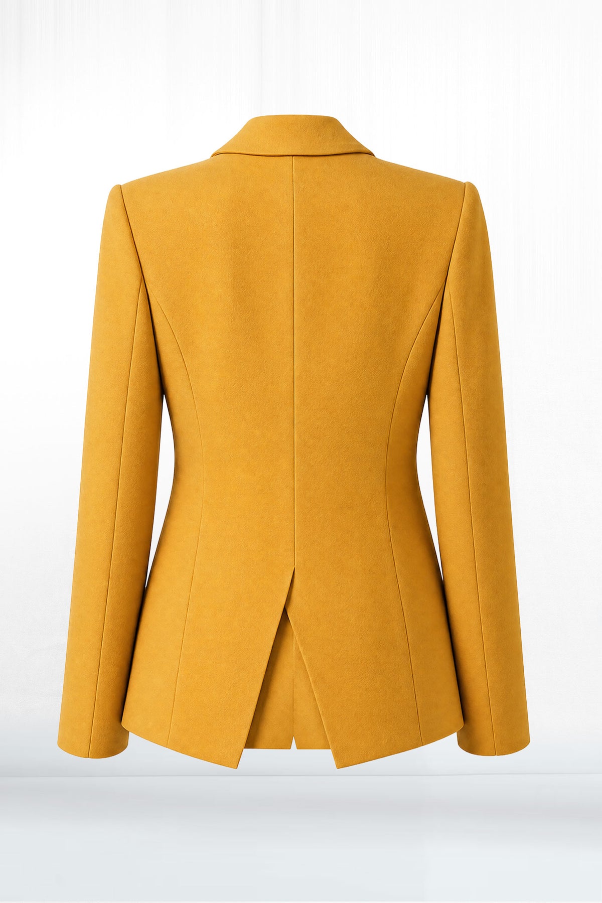 Rosali One Button Slim Fit Slit Sleeve Blazer