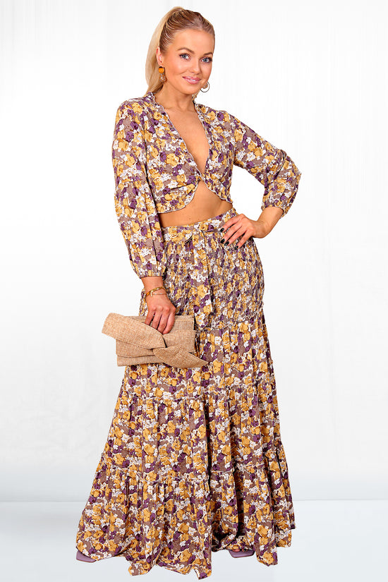 Sweet Lavender Floral Top