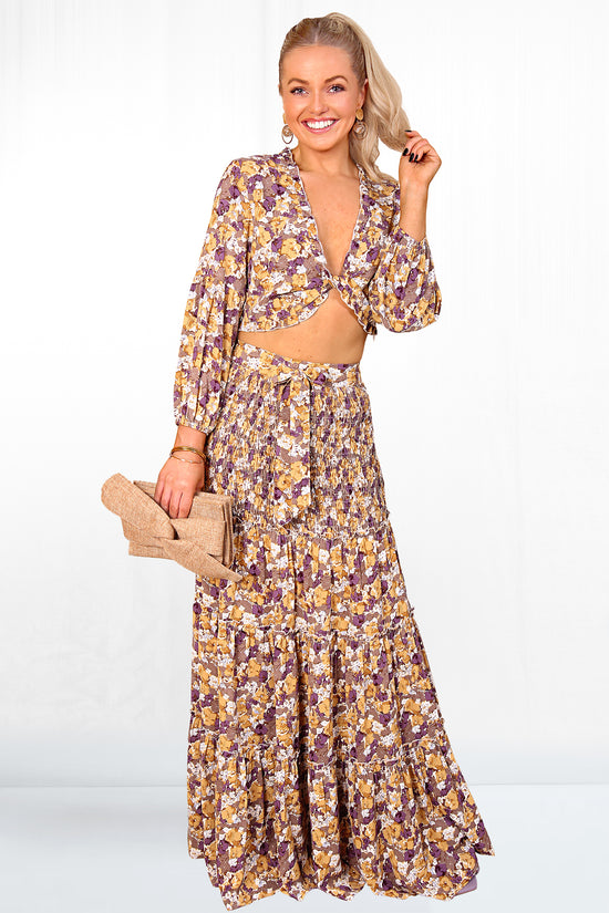 Sweet Lavender Floral Top