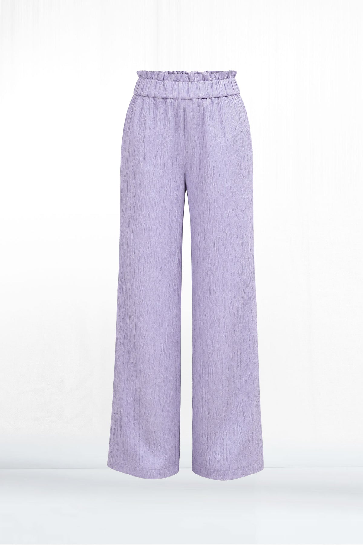 Tara Crinkled Pull-up Long Pocket Pant