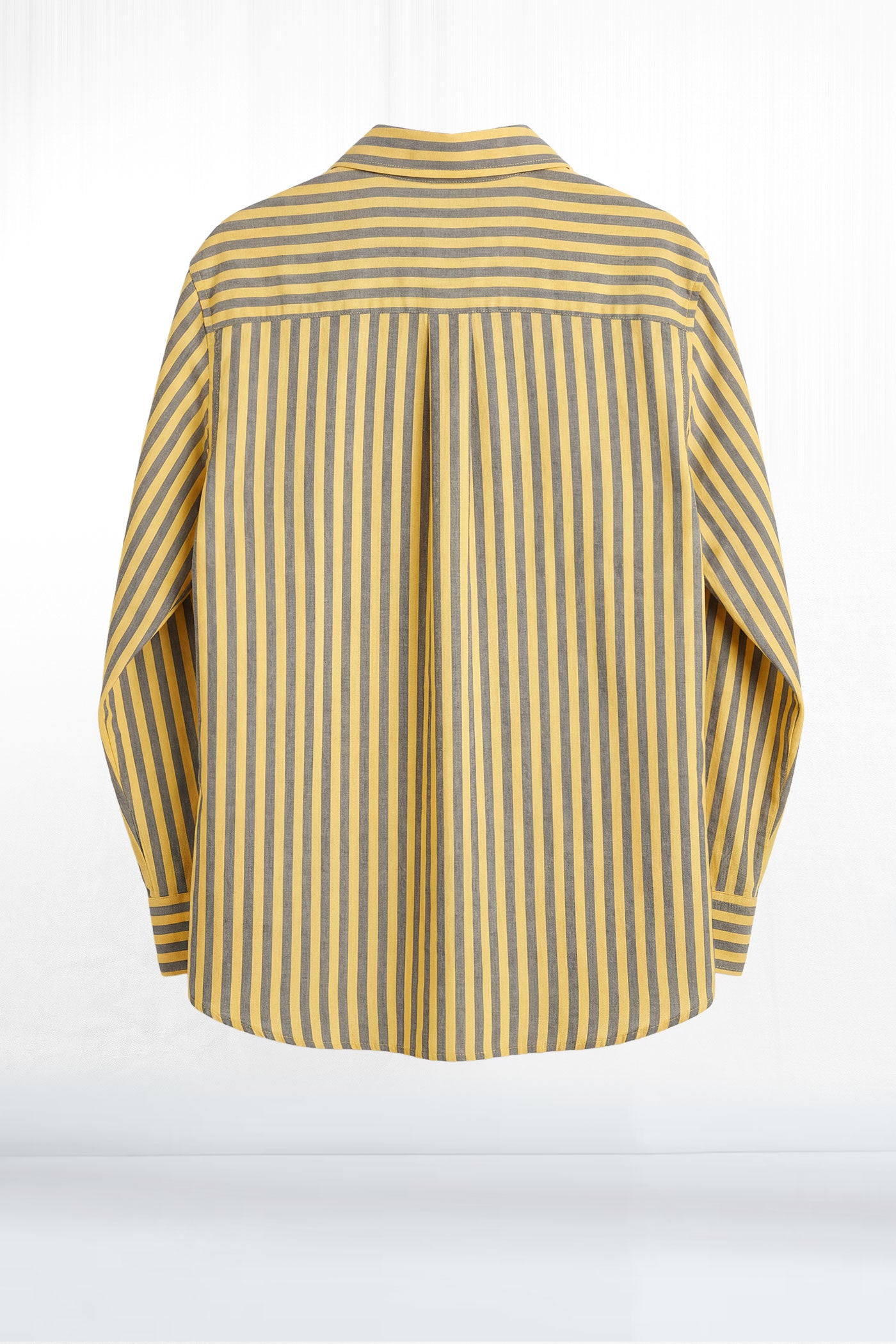 Tegan Oxford Yellow Stripe Button Down Shirt