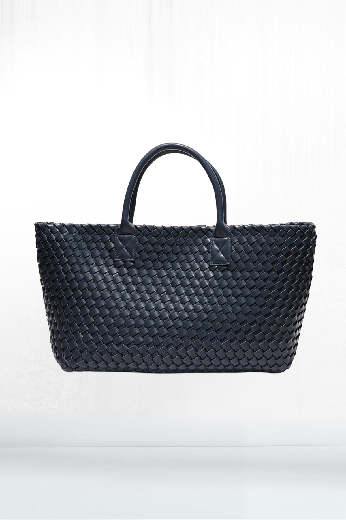Woven Top Handle Bag Medium