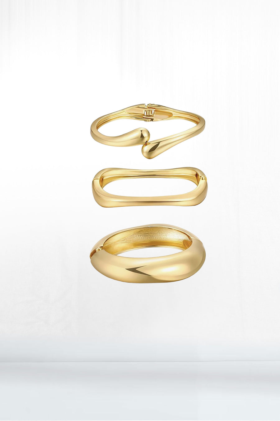 Chunky Gold Bangles