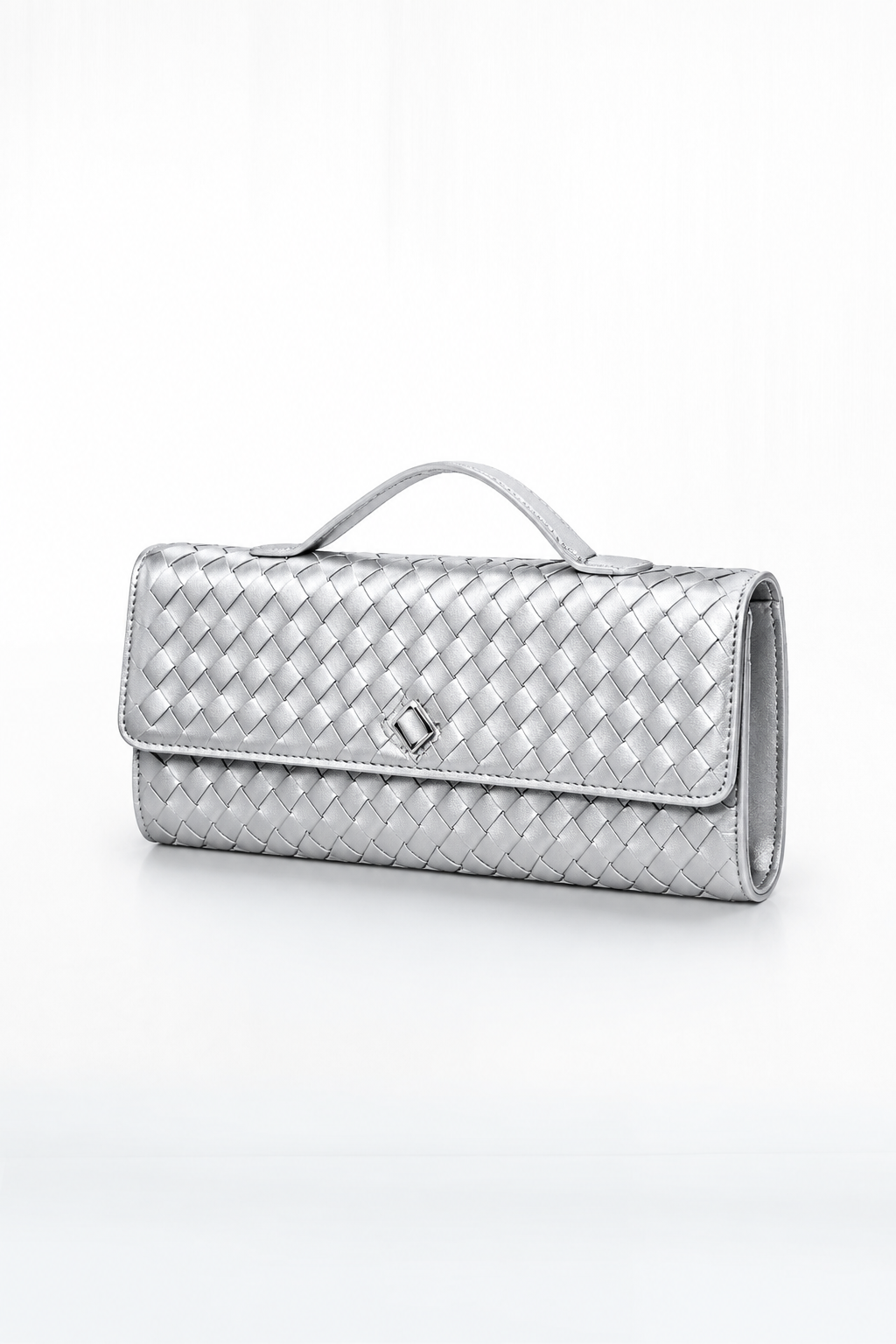Elan Ivory Pleated Evening Clutch - GRL Society