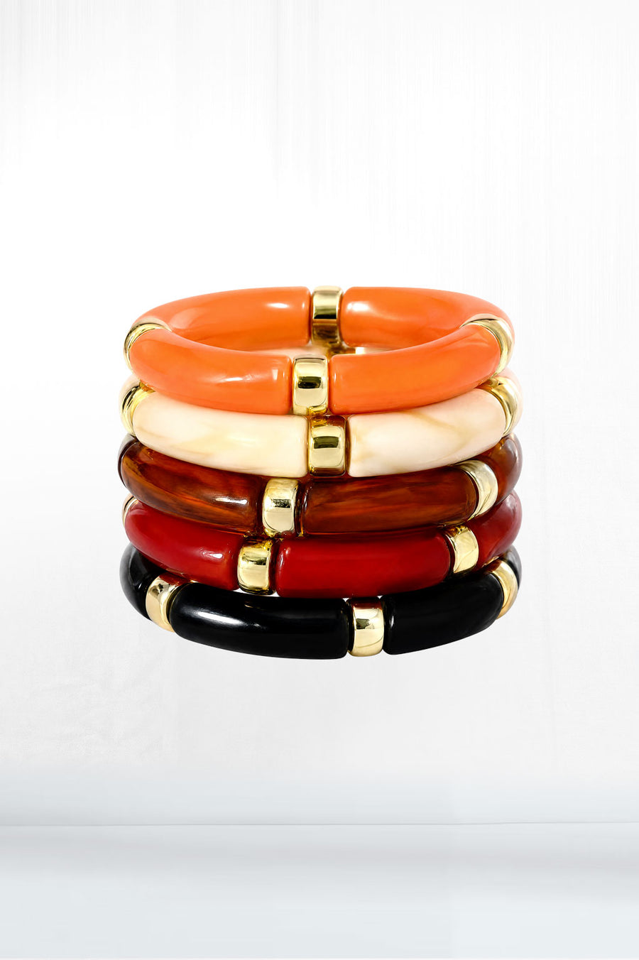 Riviera Resin Bangle Stack - GRL Society