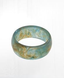 Chunky Handmade Acrylic Resin Multicolor Bangle