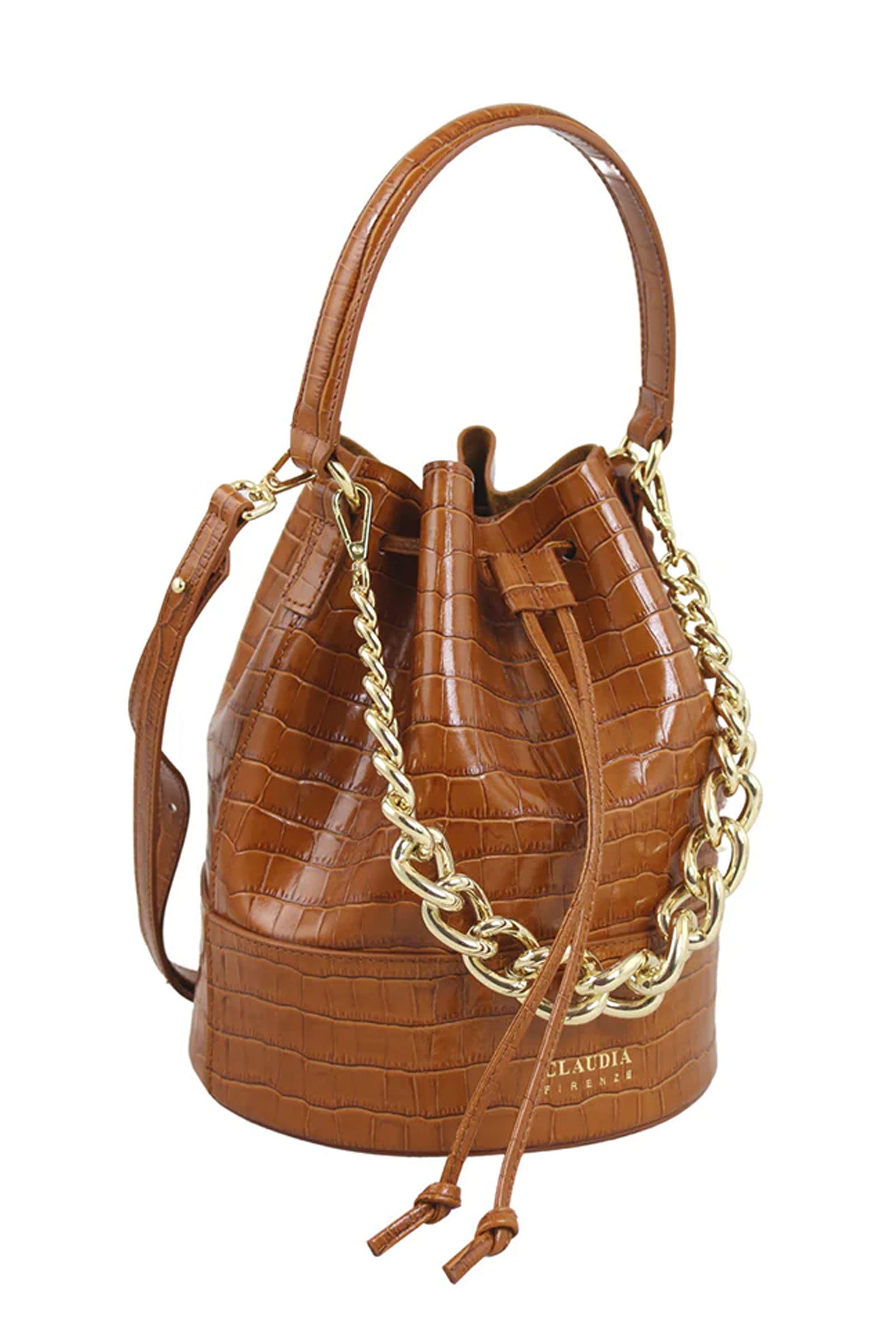 Croc bucket store bag