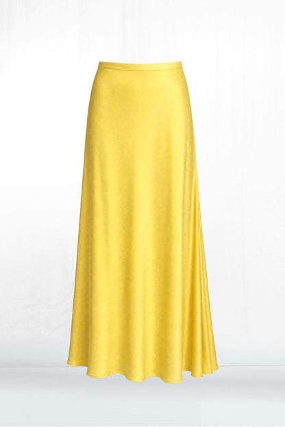 Mia Seamless Waist Flowy Maxi Skirt