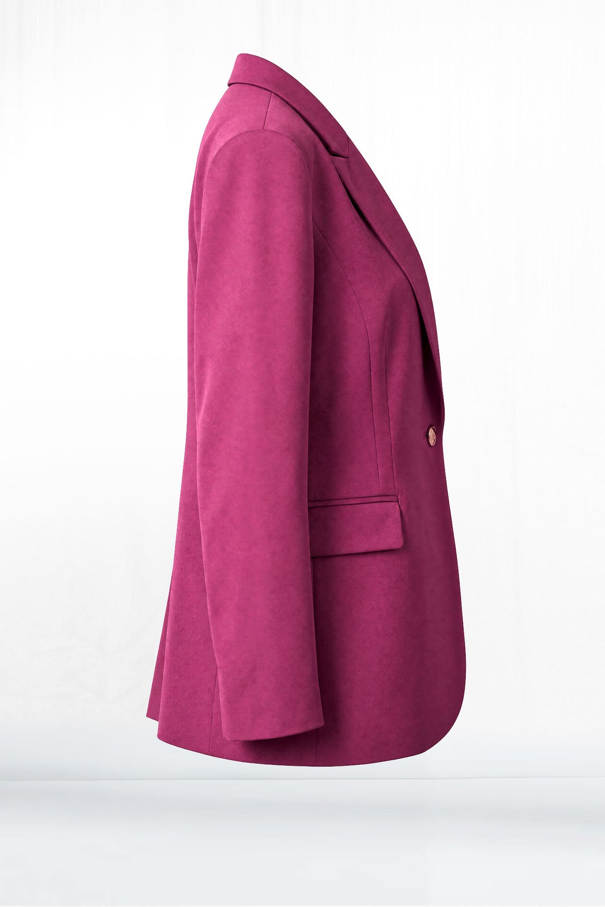 Rachel Double Breasted One Button Blazer