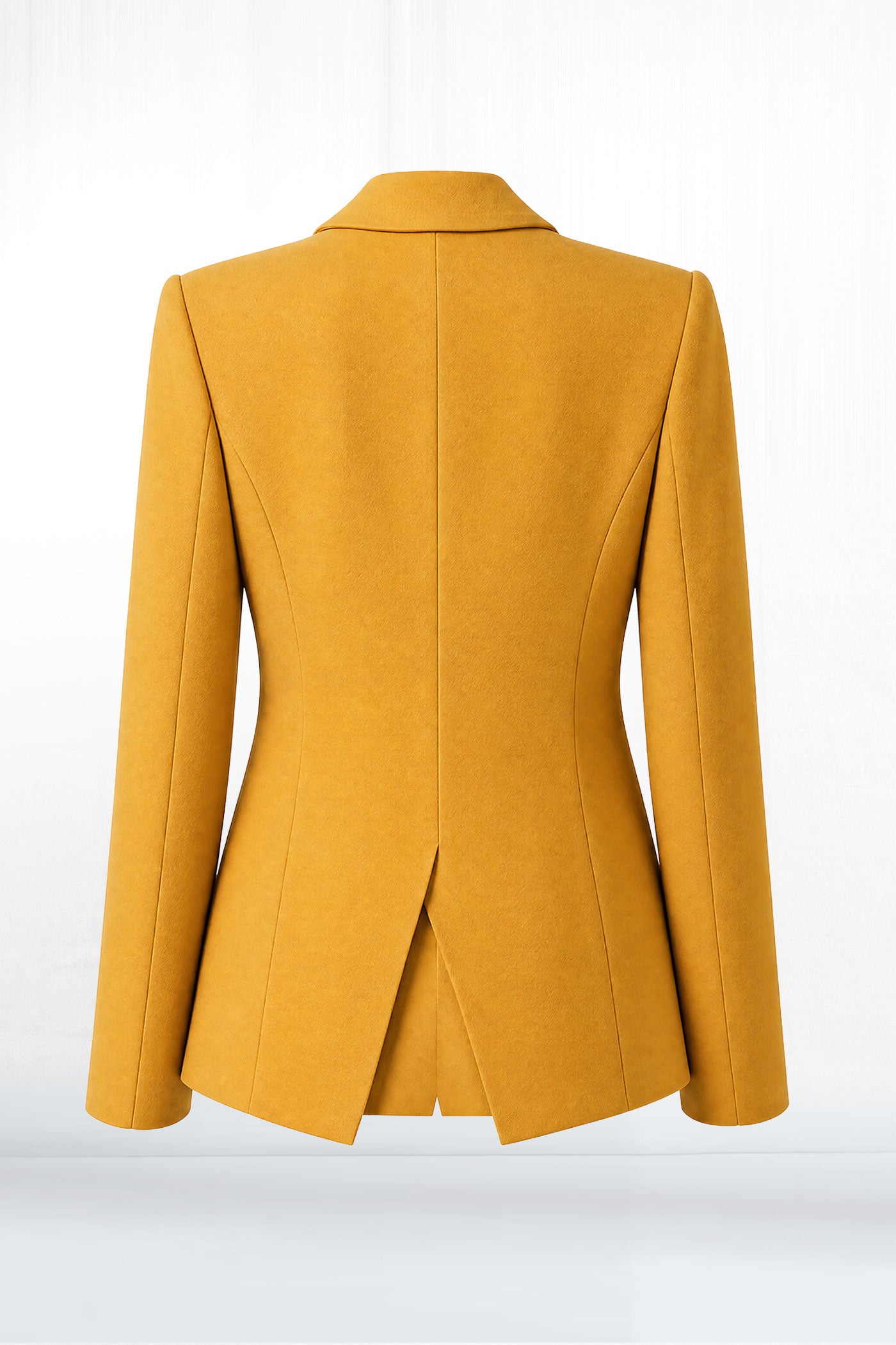 Rosali One Button Slim Fit Slit Sleeve Blazer