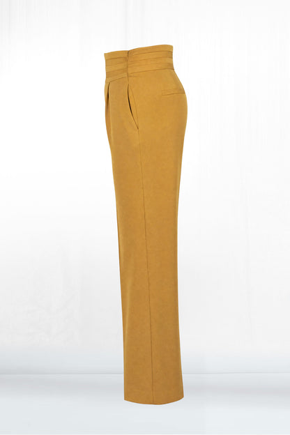 Rosali Stragith Leg High Waist Suit Pant