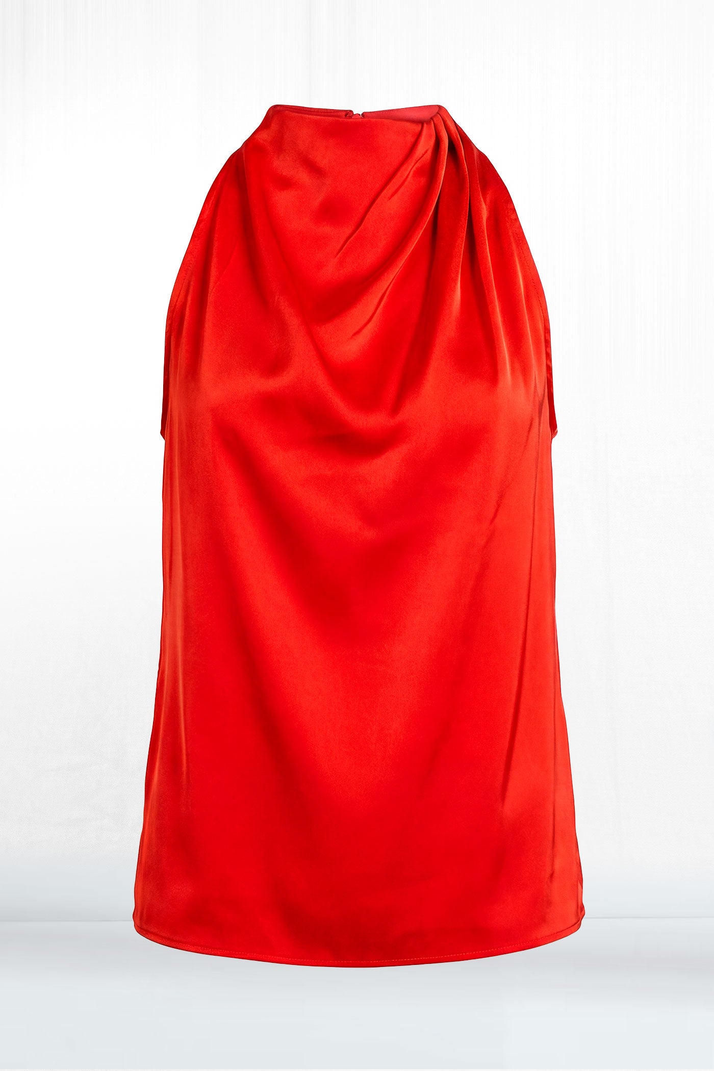 Shianne Pleated Silky Top