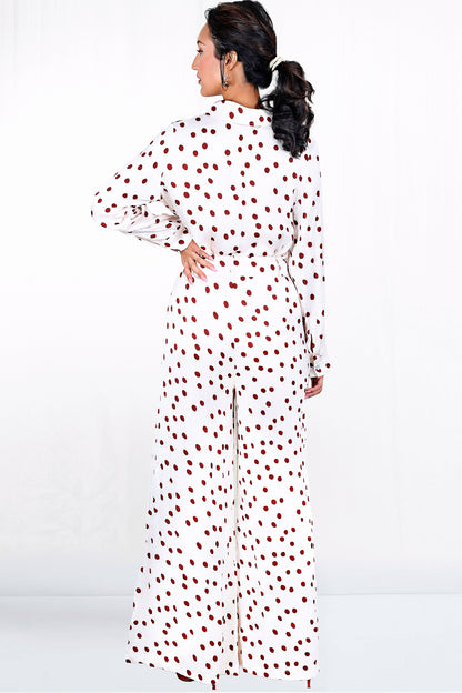 Sloan Long Sleeve Button Down Pajama Inspired Top