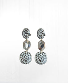 Speckled Jeweled Earrings
