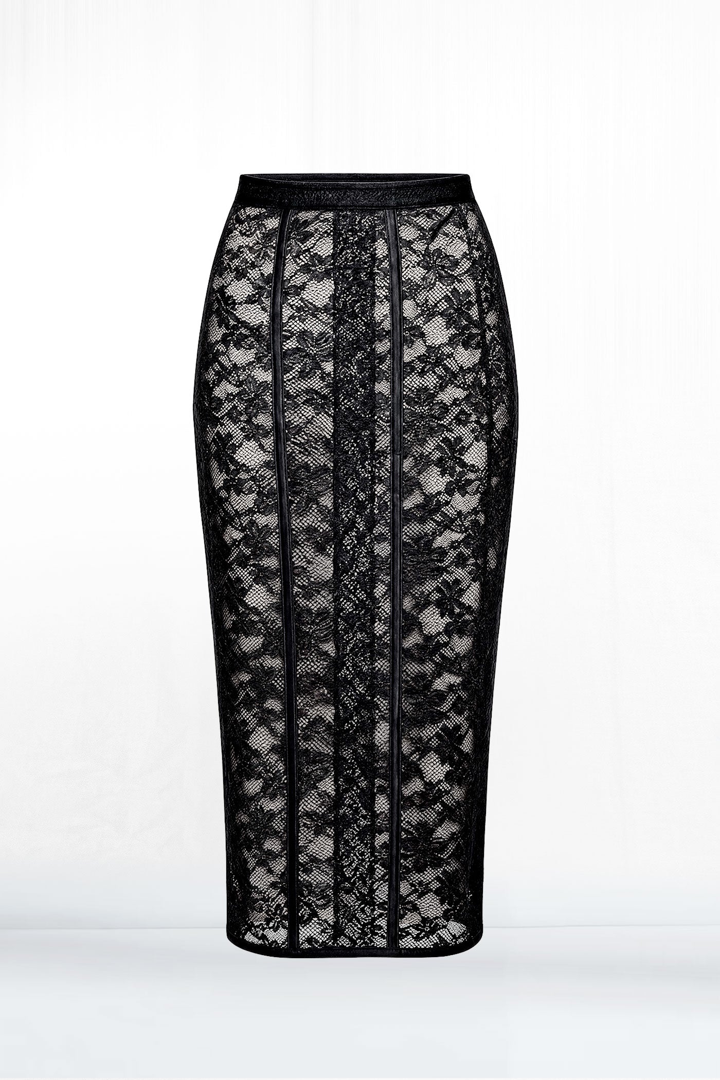 Stella Lace Pencil Maxi Skirt