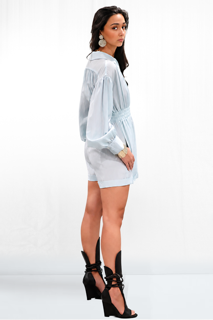 Tessa Puff Sleeve Romper