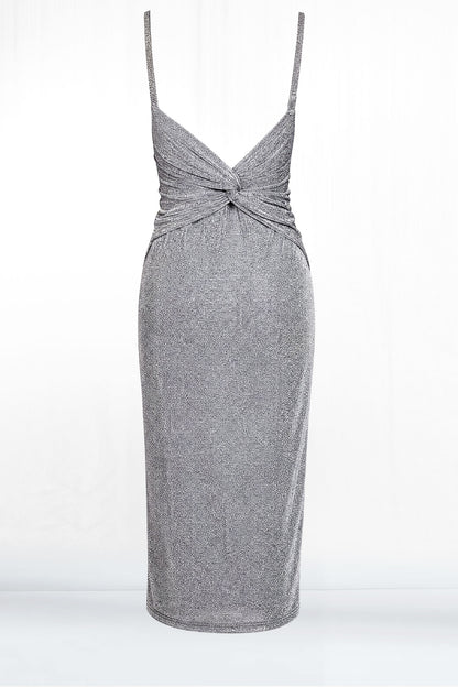 Toni Adjustable Strap Sparkle Dress