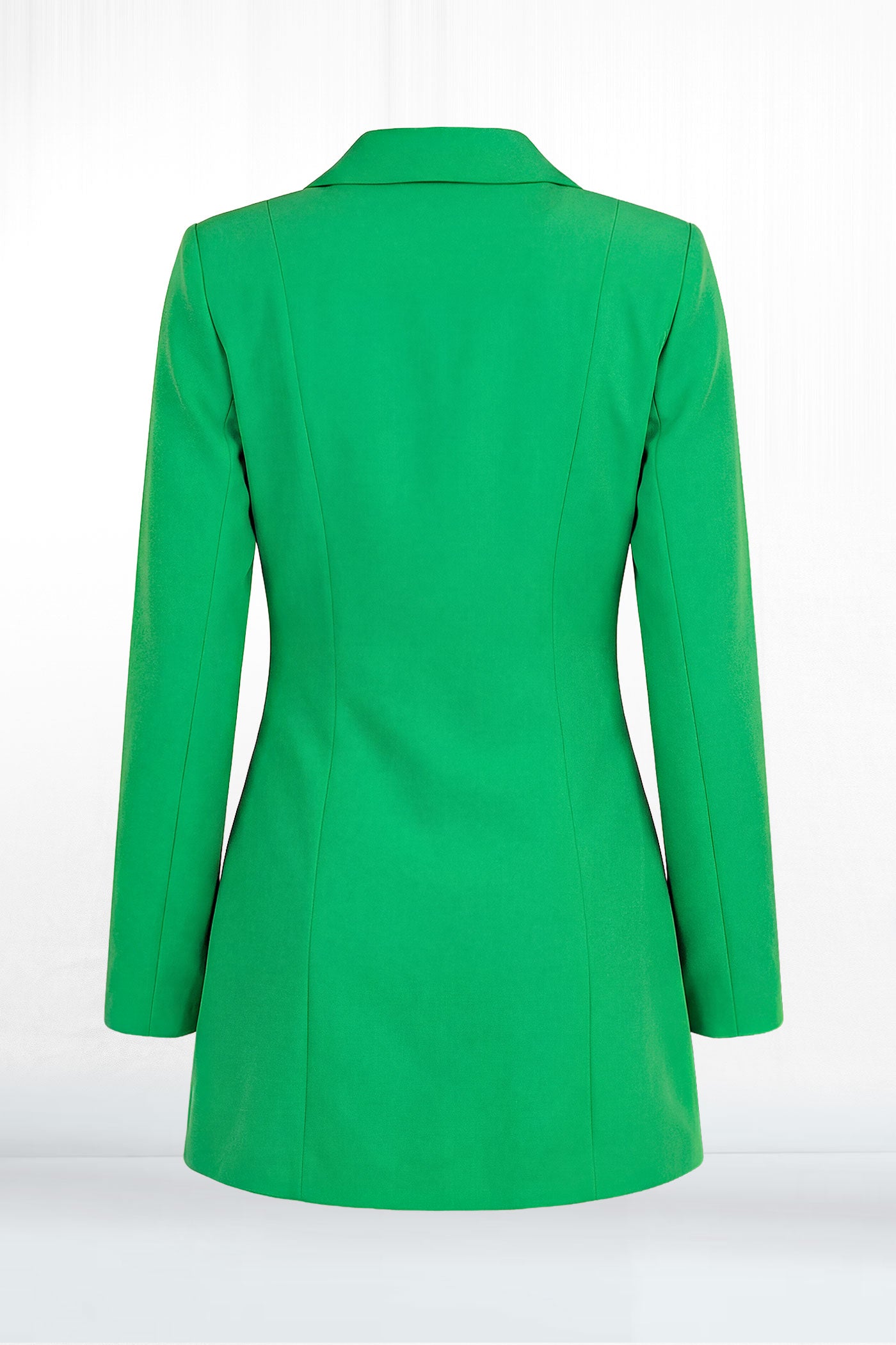 Verona Long Sleeve Plunge Neck Wrap Cinch Mini Dress