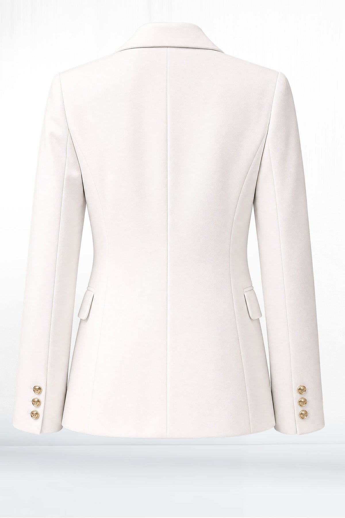 Veronique One Button Slim Fit Lightweight Rayon Blazer