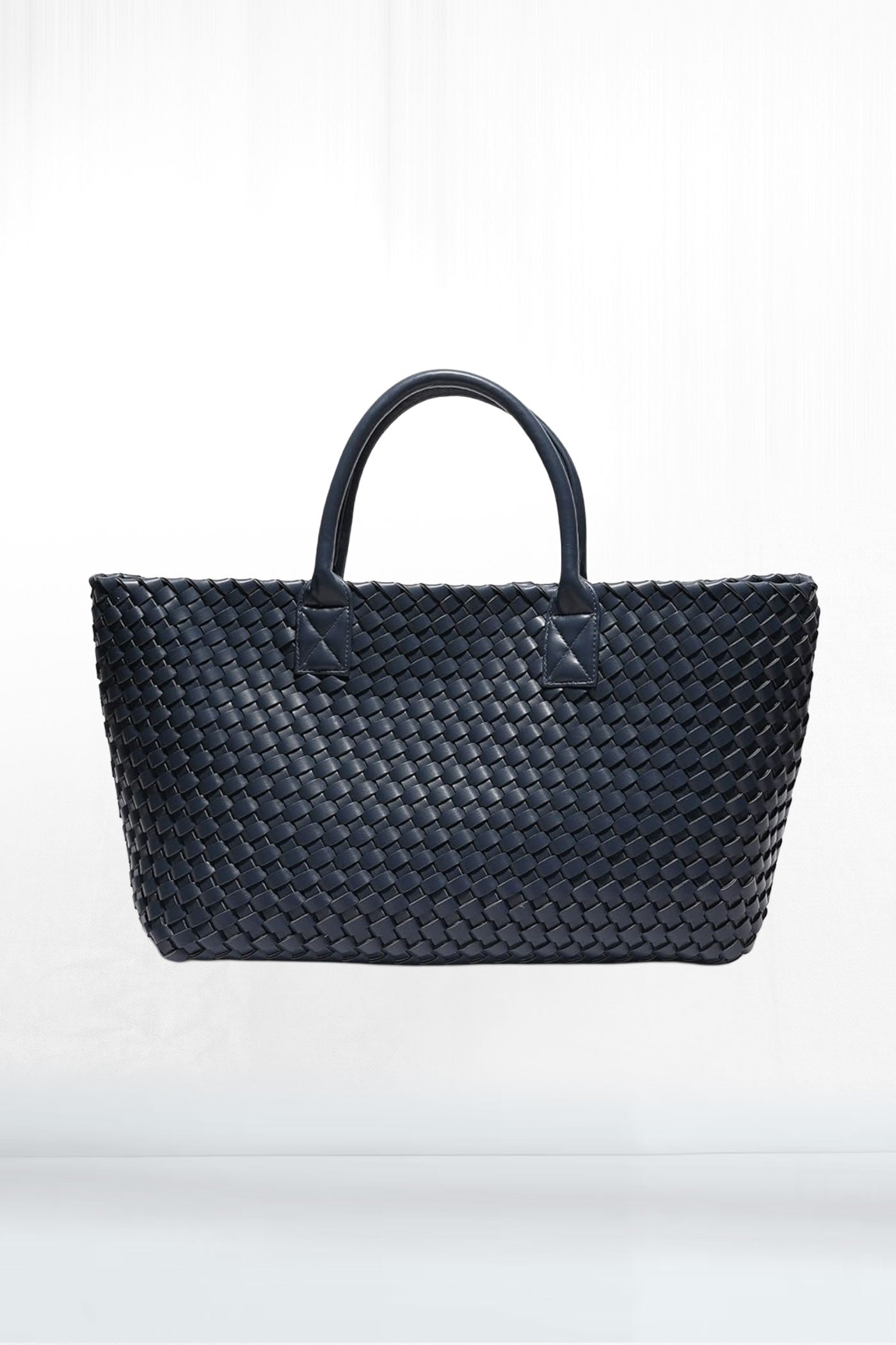 Woven Top Handle Bag Medium