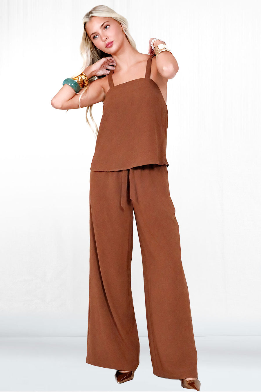 Becky Wide Strap Top