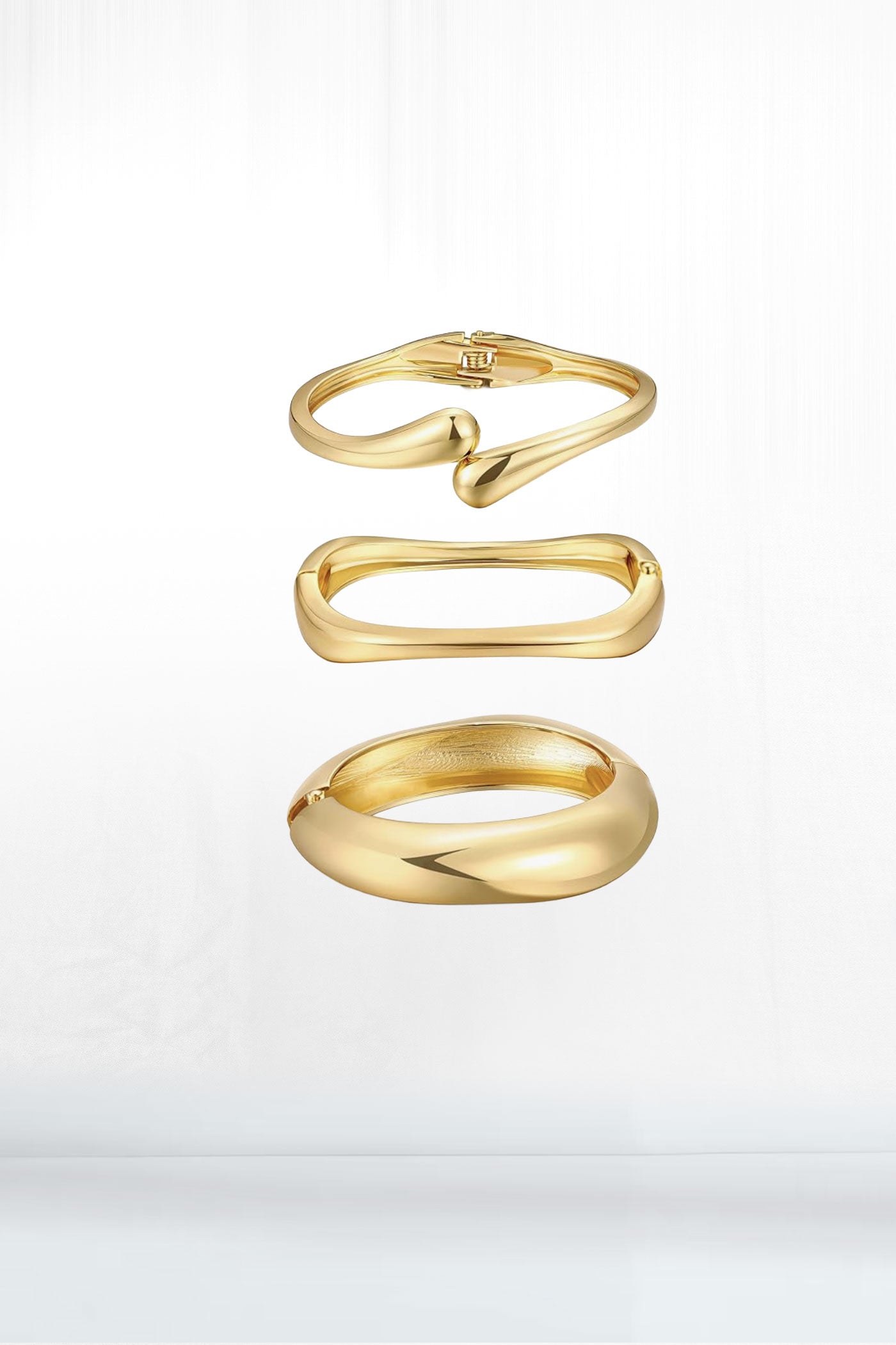 Chunky Gold Bangles
