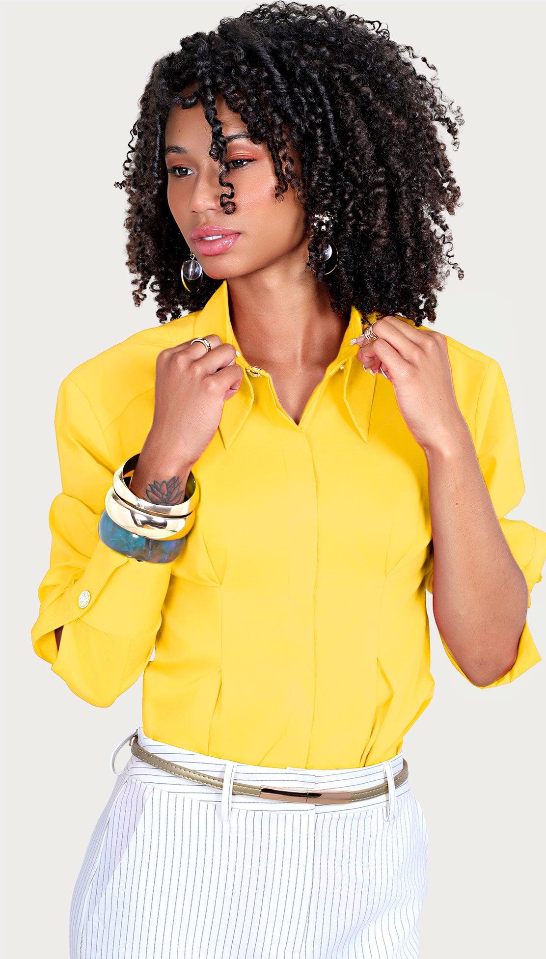 Charlotte French Cuff Blouse