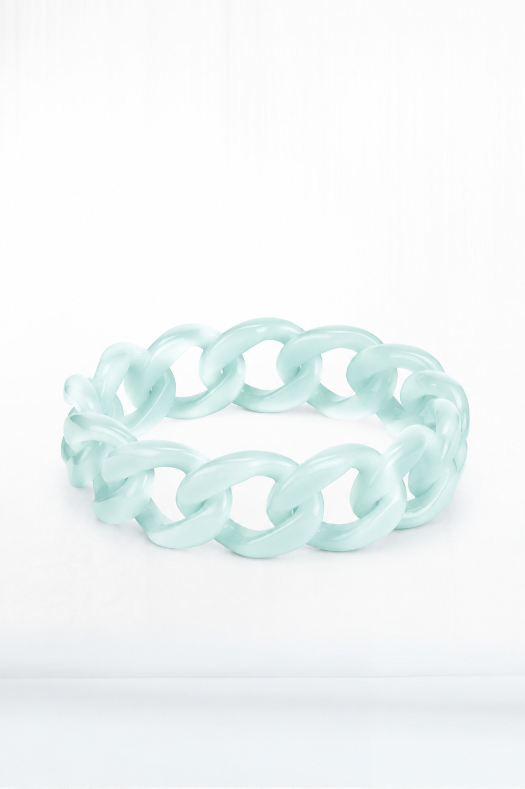 Marais Mint Chain-Link Bracelet - GRL Society