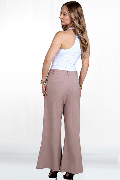 Xena Pinstripe Flared Pant