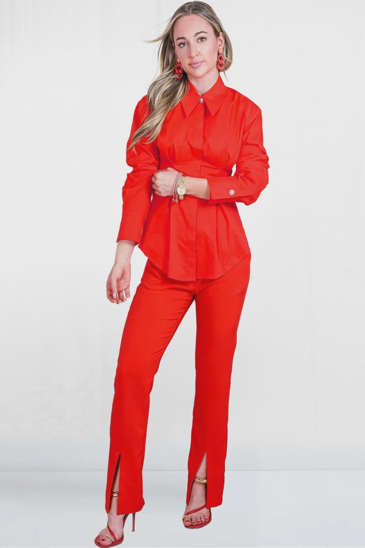 Savannah Front-Slit Pant