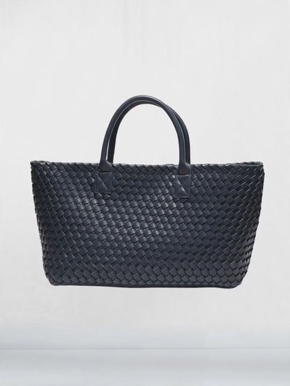 Woven Top Handle Bag Medium