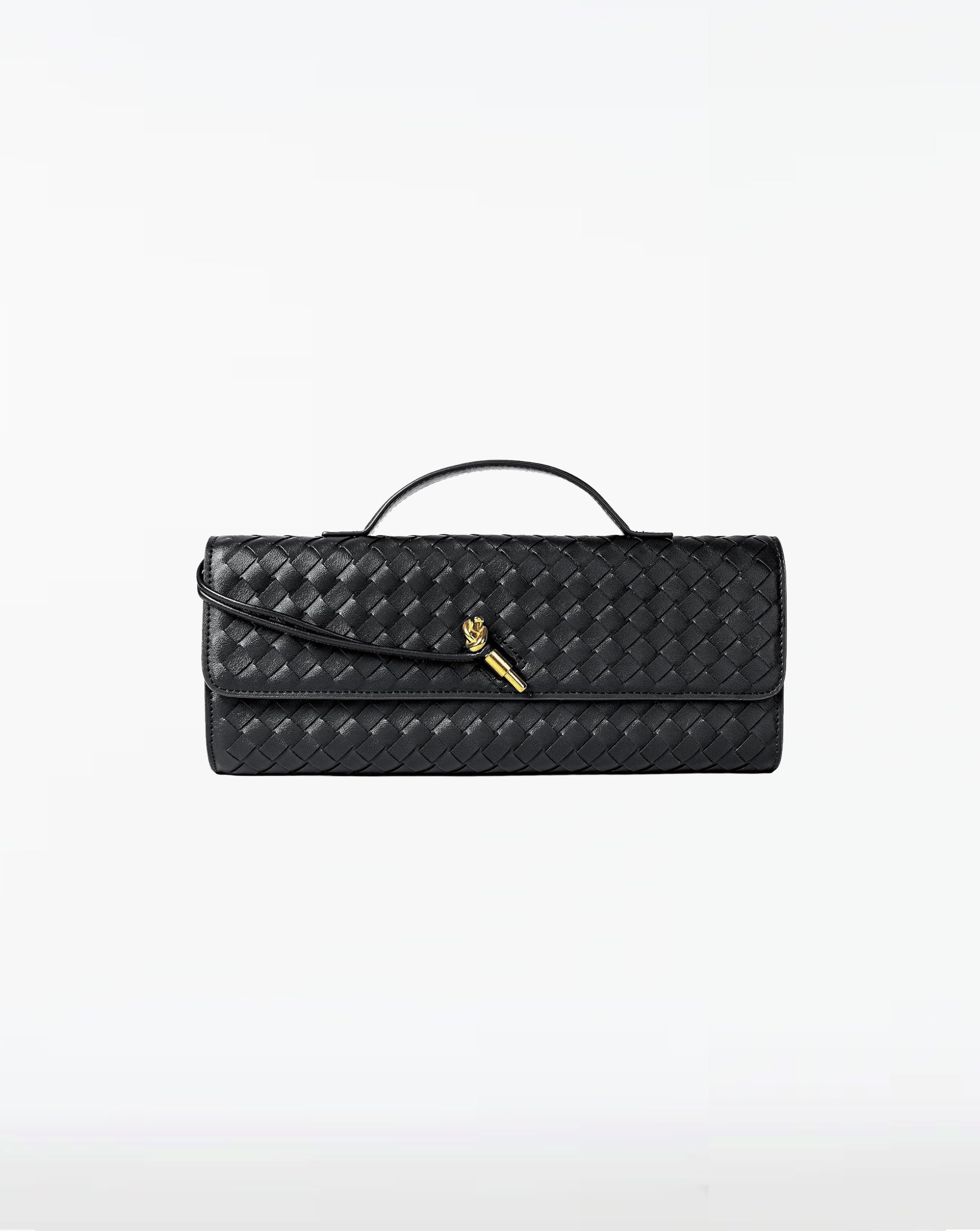 Woven Top Handle Bag Medium