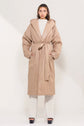 Long Padded Coat with Hood