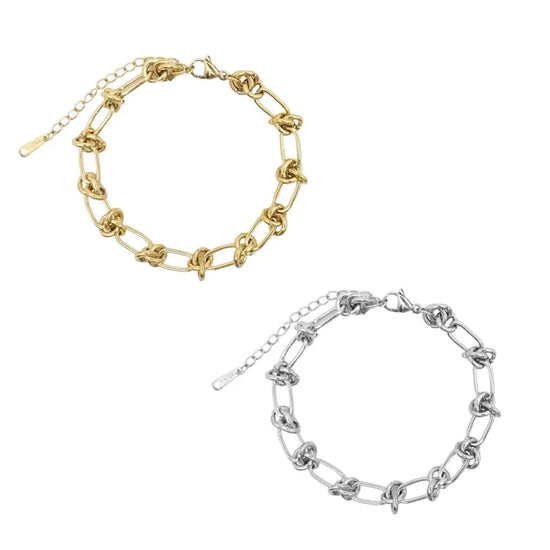 Rope Knot Chain Bracelet