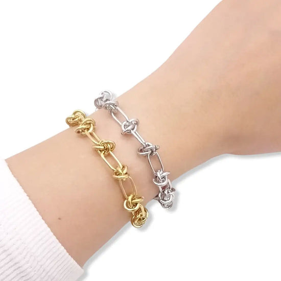Rope Knot Chain Bracelet