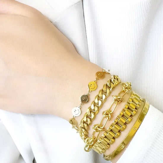 Smiley Happy Face Bracelet