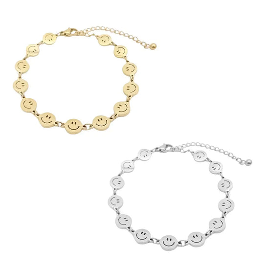 Smiley Happy Face Bracelet