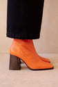 South Pomelo Orange Booties